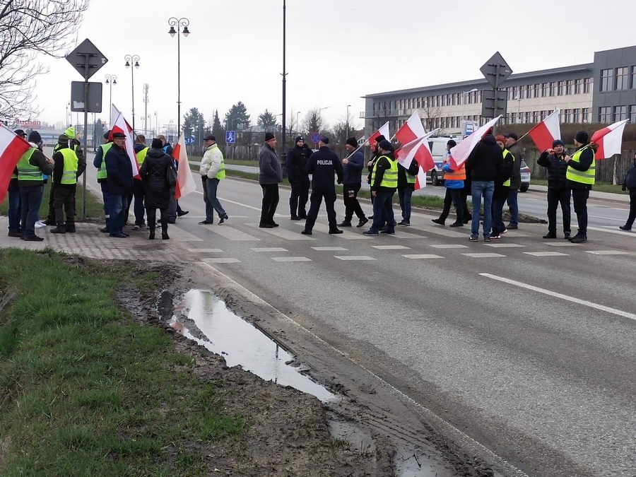 Протест фермеров Польши 20 марта 2024
