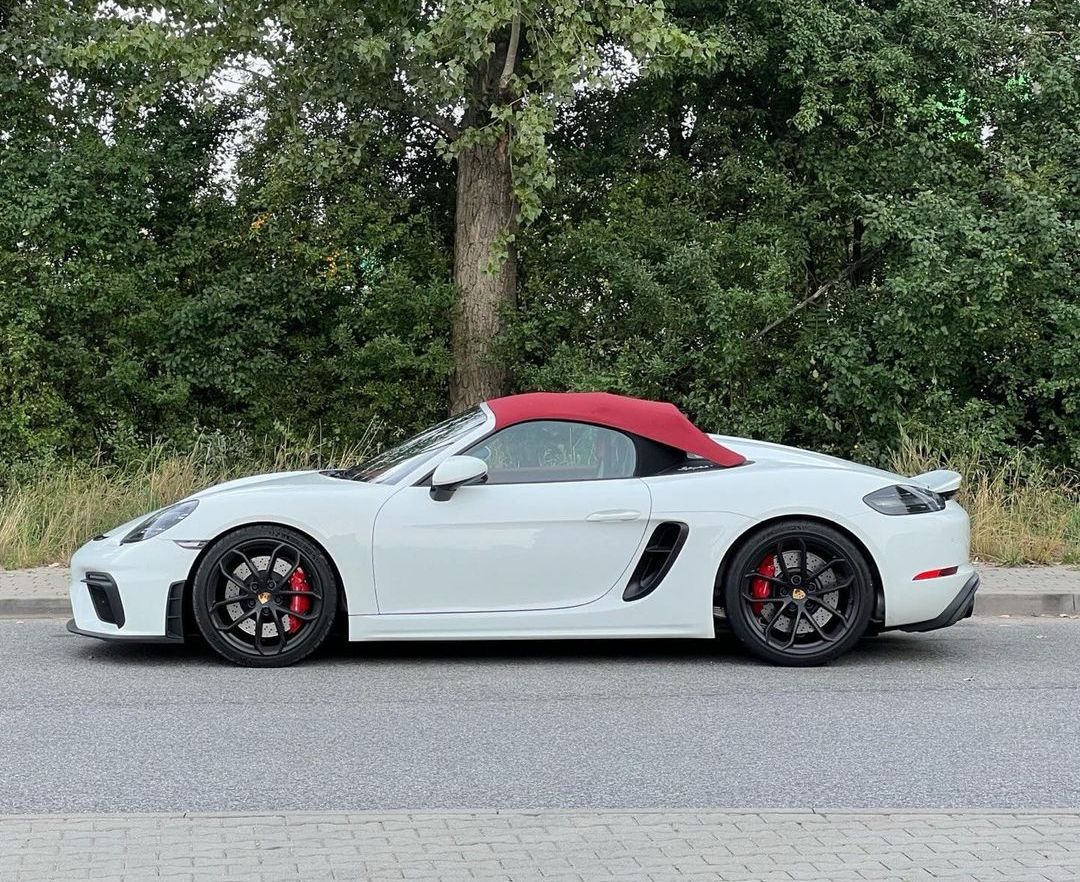 У беларуса в Польше угнали Porsche 718 Spyder стоимостью почти 190 тыс евро