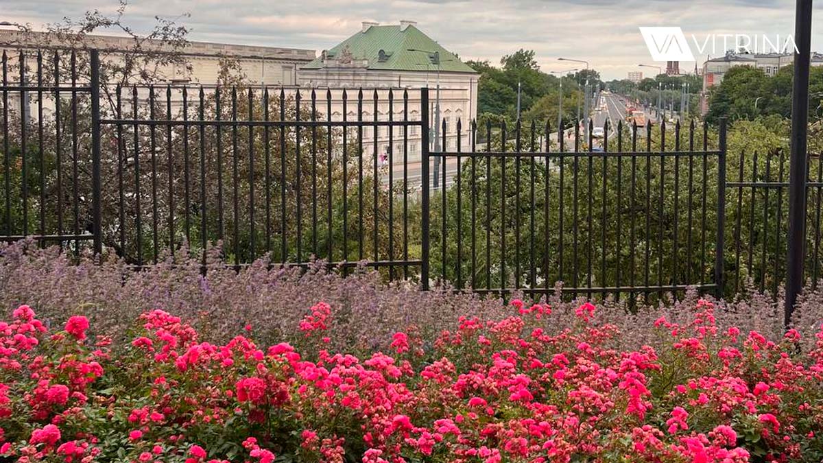 Секретный дворик в костеле Святой Анны в Варшаве