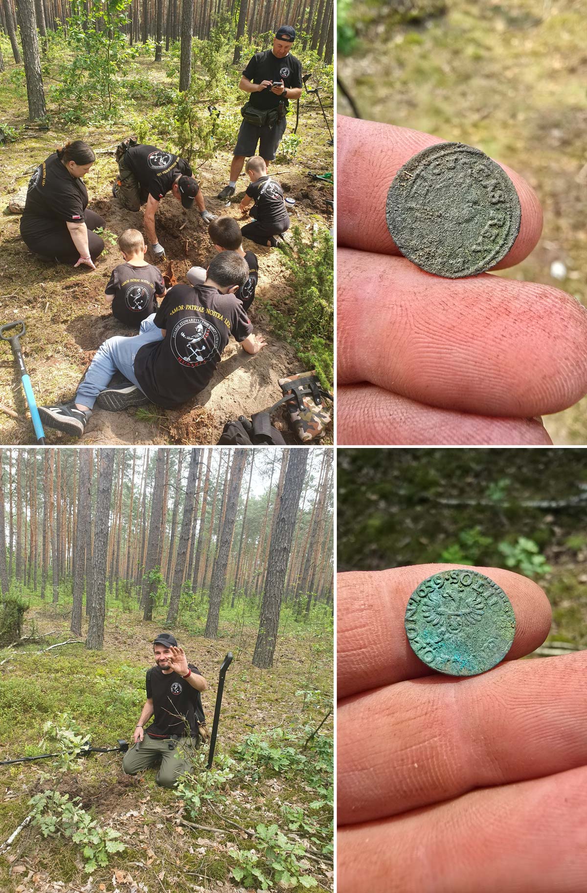 Под Варшавой нашли клад