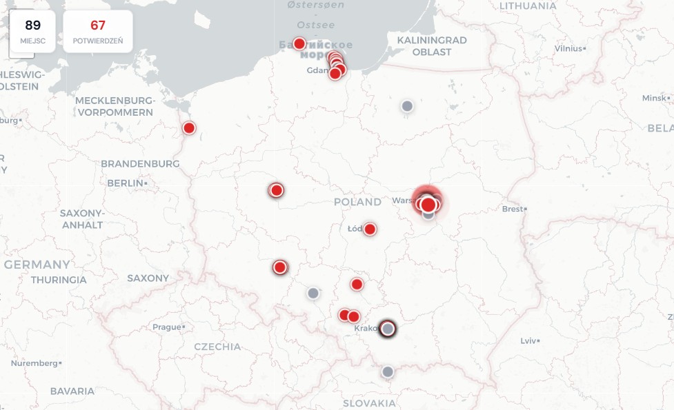 В Польше создали карту ресторанов, где в чек добавляют обязательные чаевые