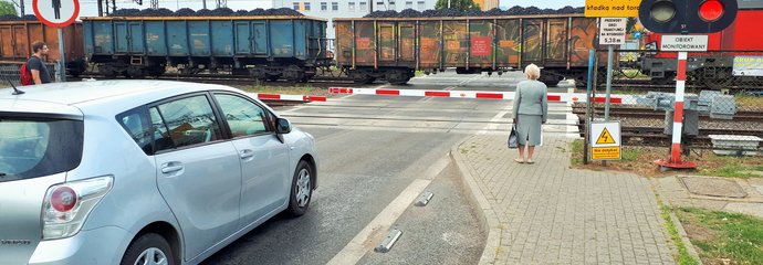 przejazd kolejowy PKP PLK