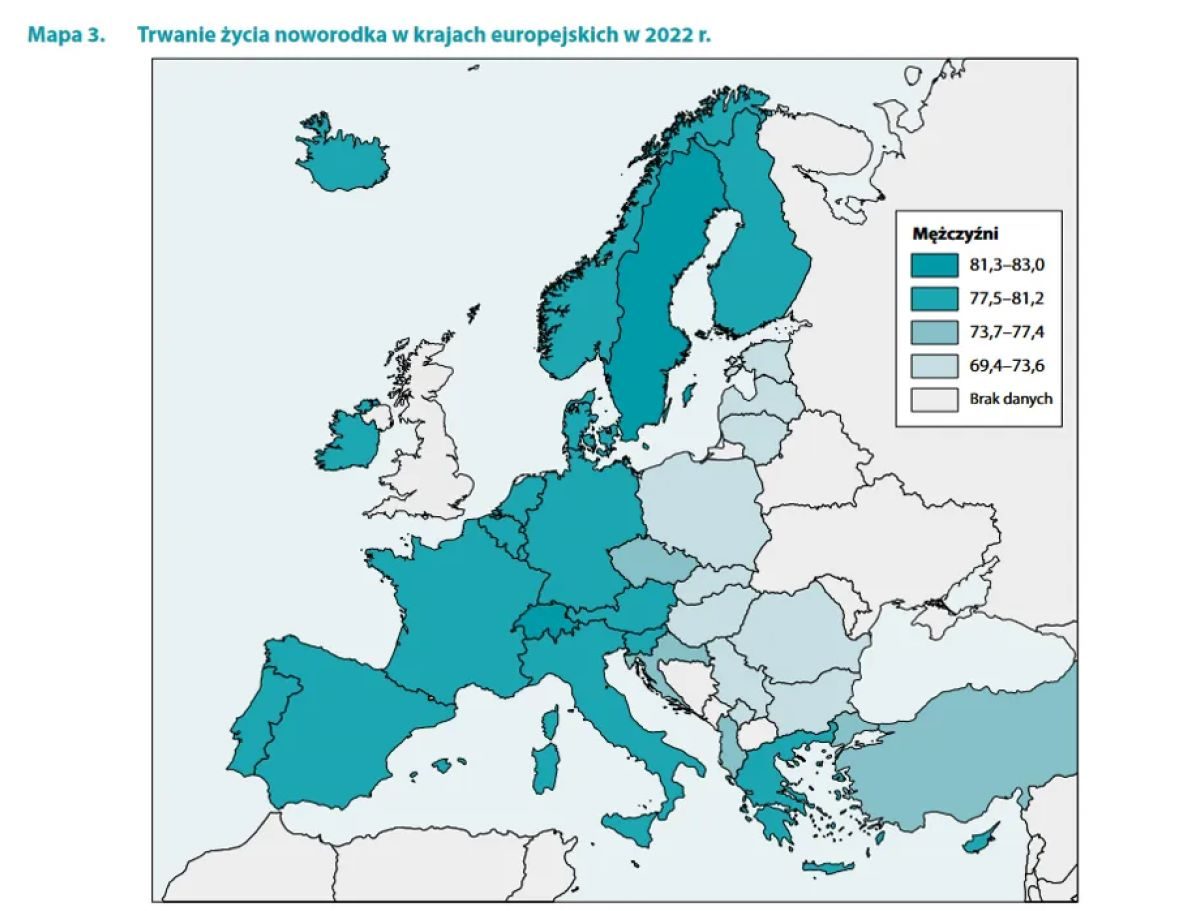 Mężczyżni Europa