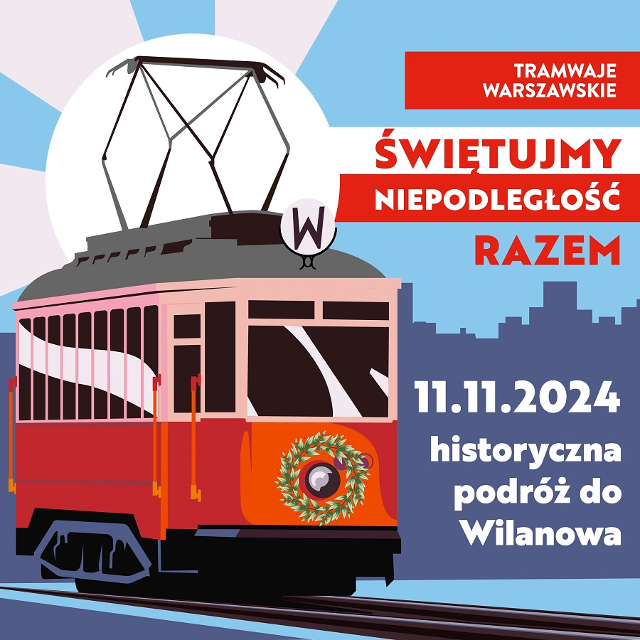 Tramwaj Niepodległość grafika