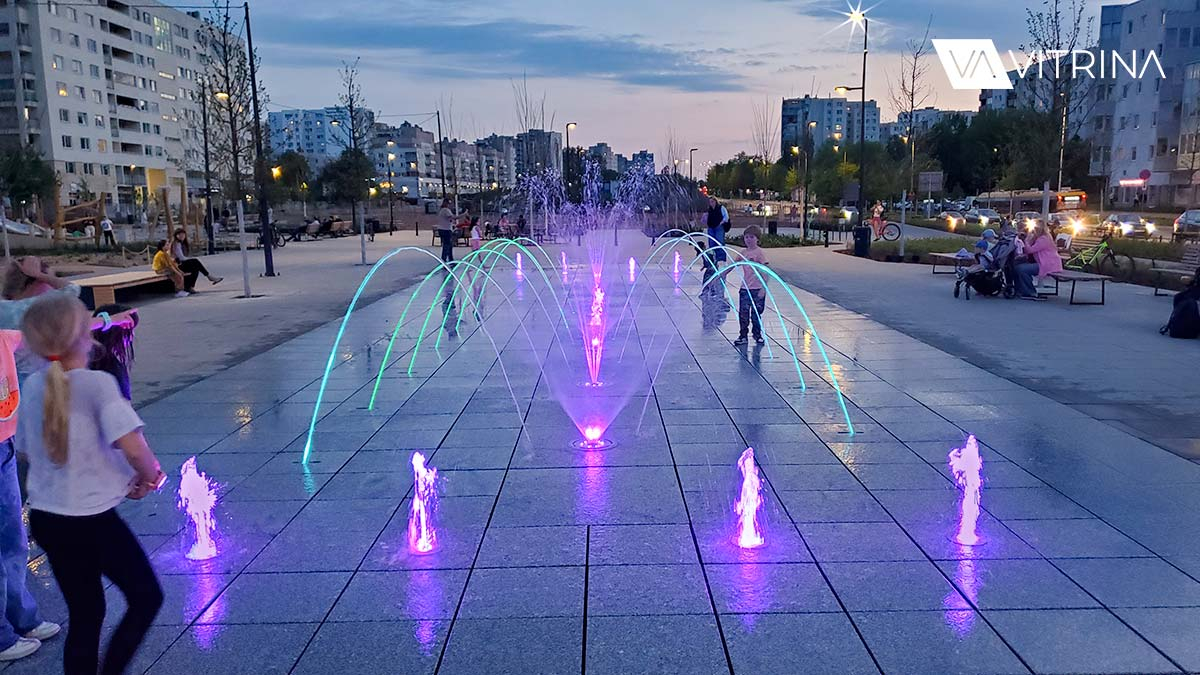 Парк в районе Урсынов