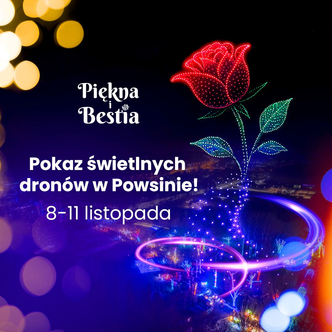 pokaz dronow powsin
