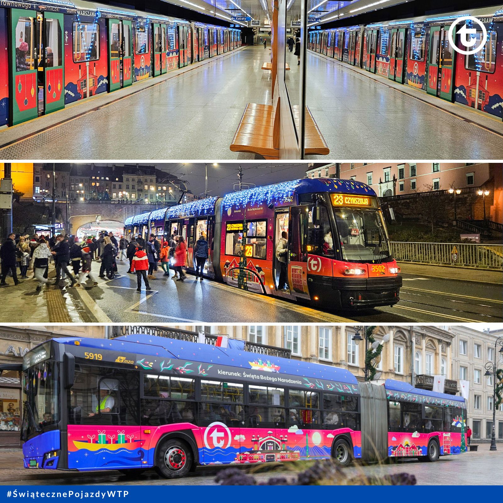 transport swiateczny