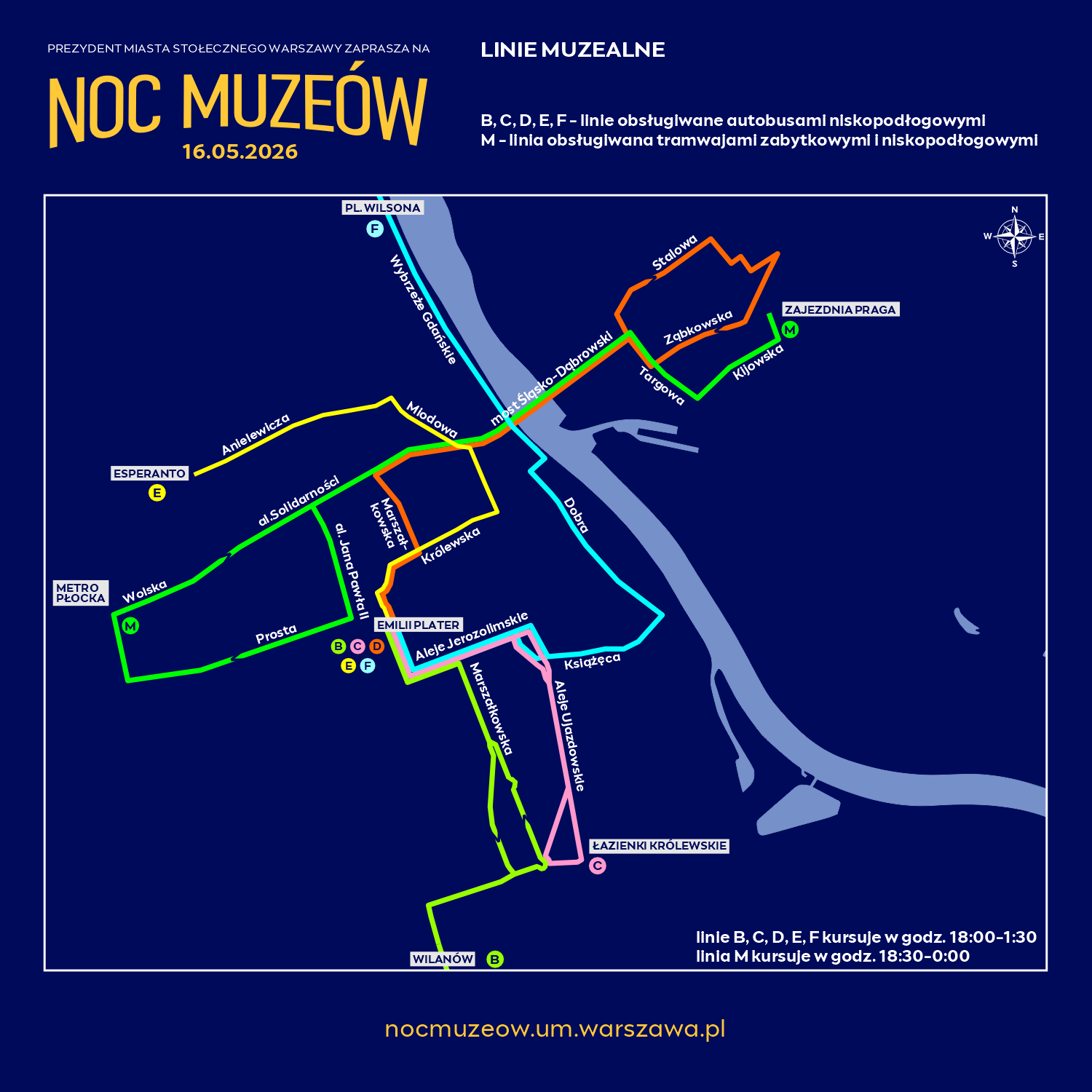 linie muzealne