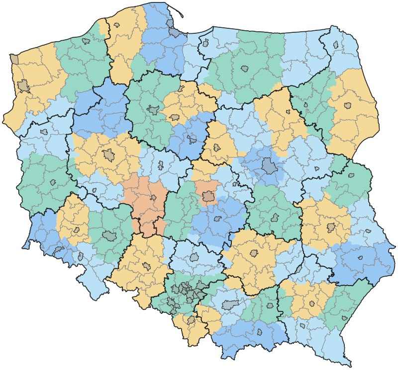 voevodstva polshi posle 1999
