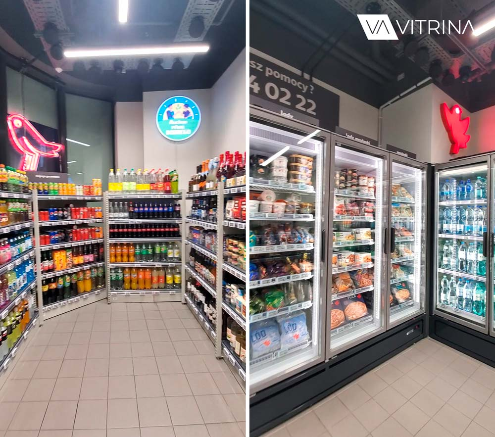 Auchan GO в Варшаве Польша как пользоваться и что продают