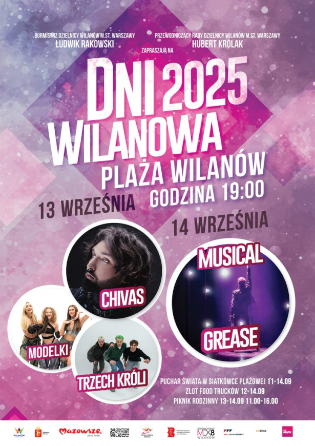 Plakat Dni Wilanowa
