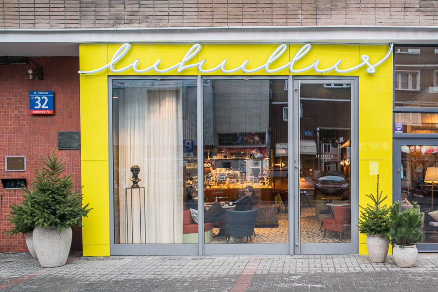 Jan Strumiłło architekt - cukiernia Lukullus Chmielna Warszawa