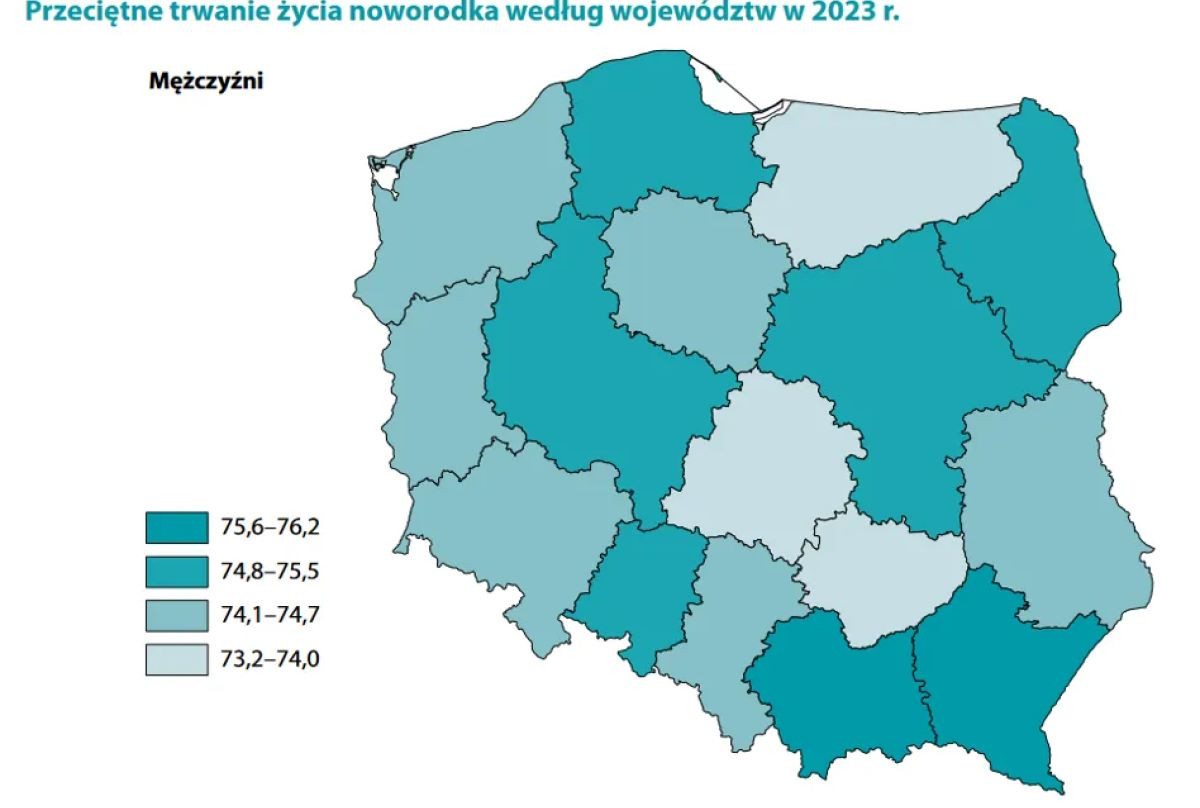 Mężczyżni województwa