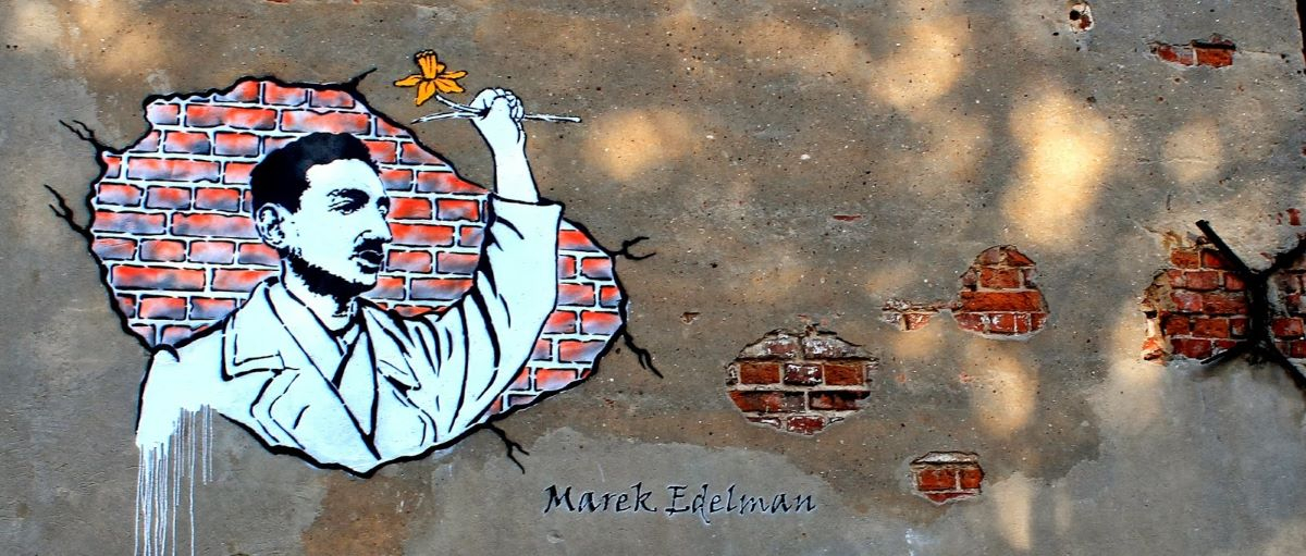 Marek Edelman mural