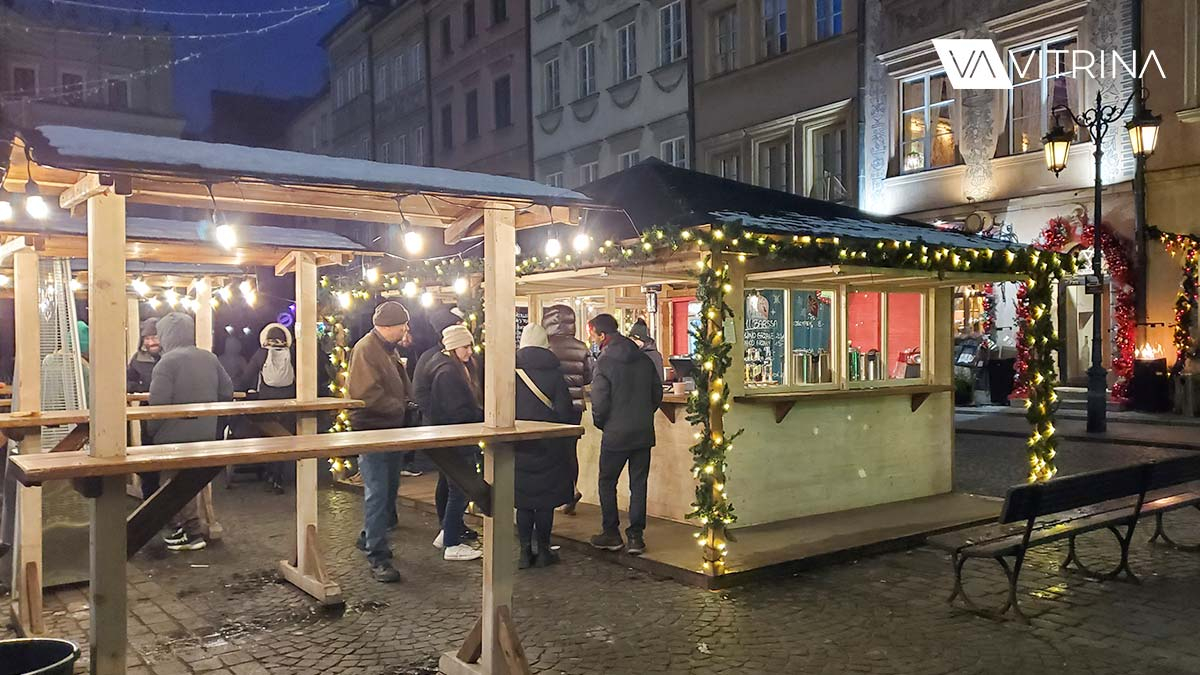 Цены на рождественской ярмарке в Варшаве