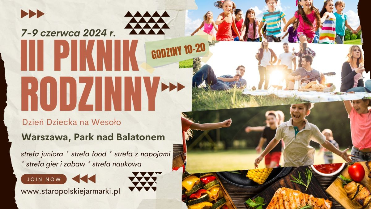 Piknik rodzinny nad Balatonem