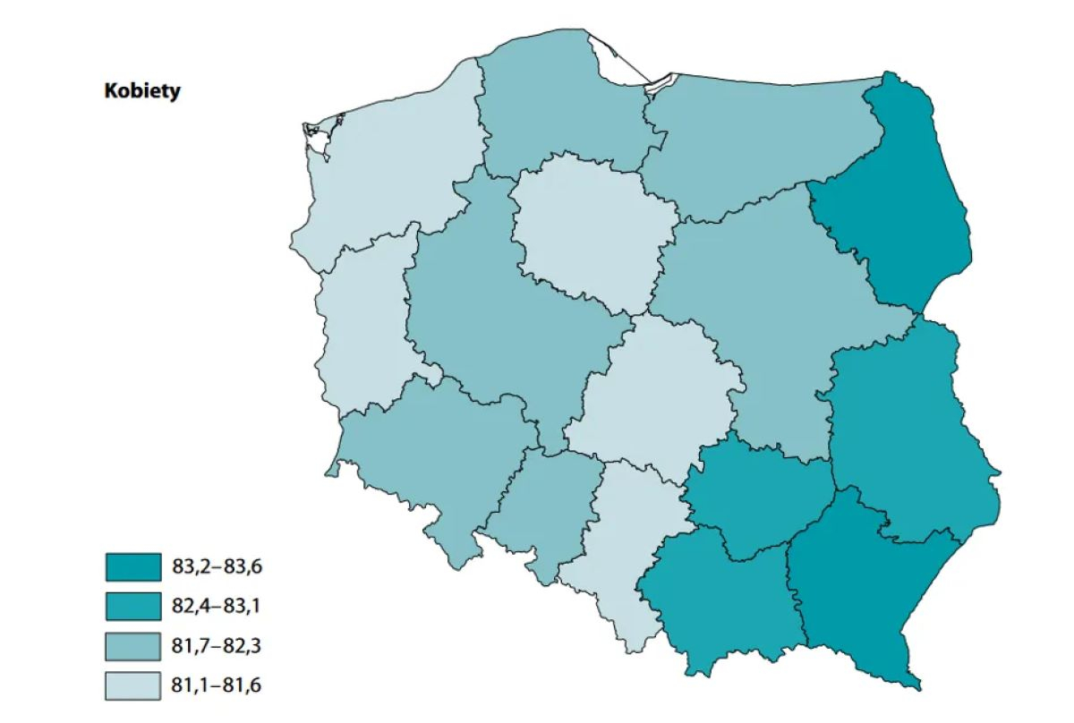 Kobiety województwa