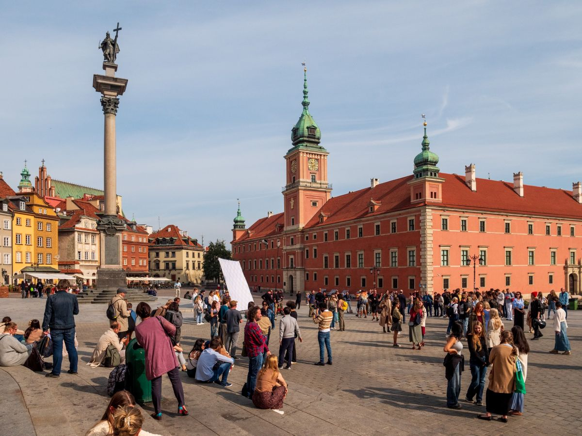 warszawa turysci