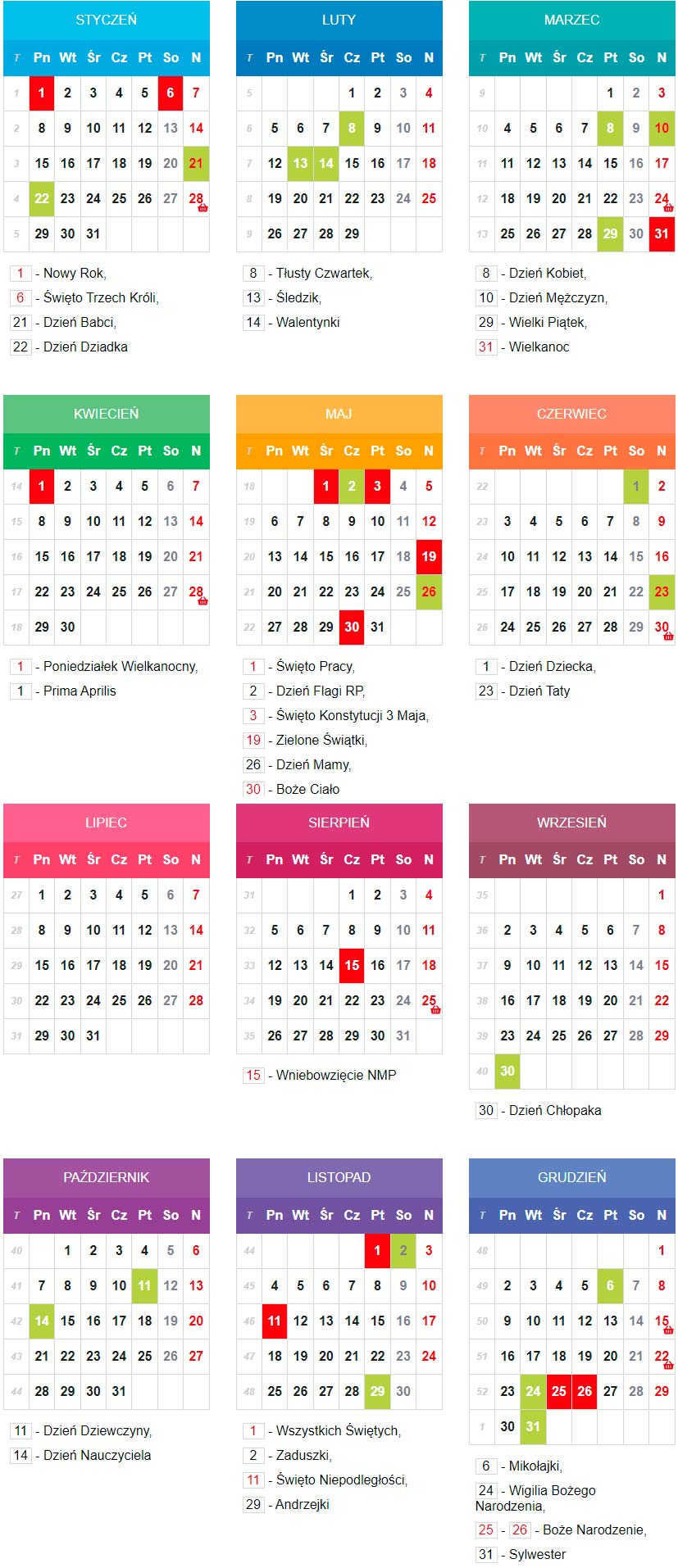 kalendar 2024